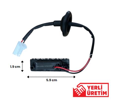 Hyundai i10 - i20 - Accent Blue -Verna Bagaj Switch(Buton-Düğme) (OEM : TKN  81260-1R000-1W220)